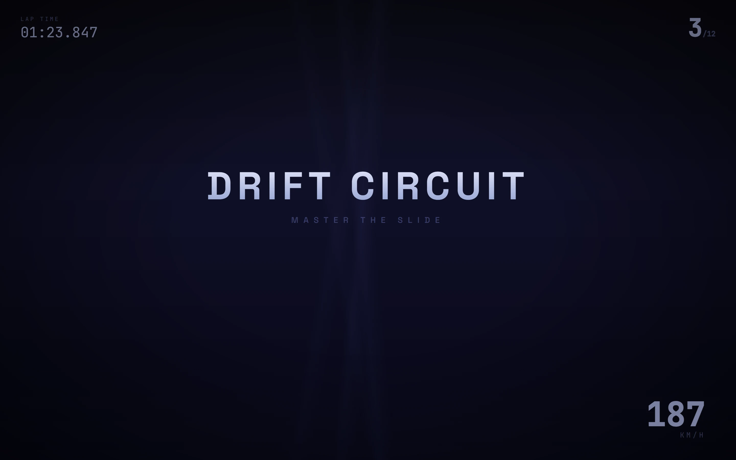 Drift Circuit game