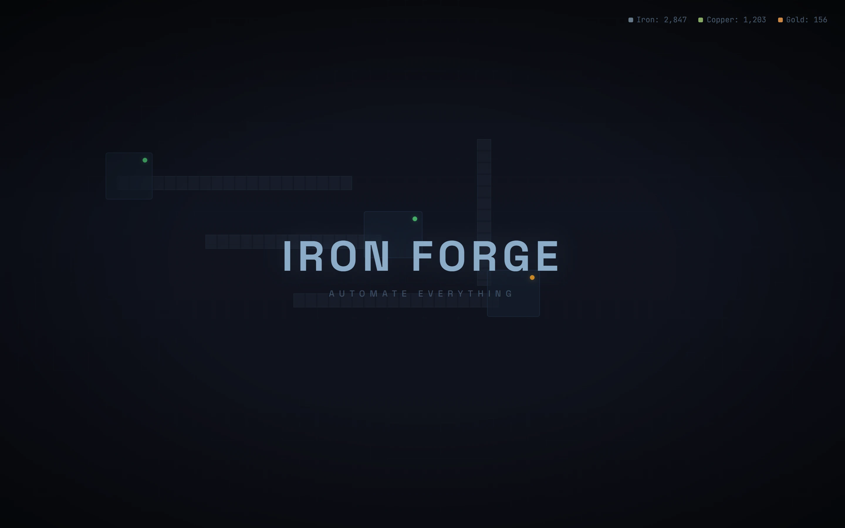 Iron Forge game