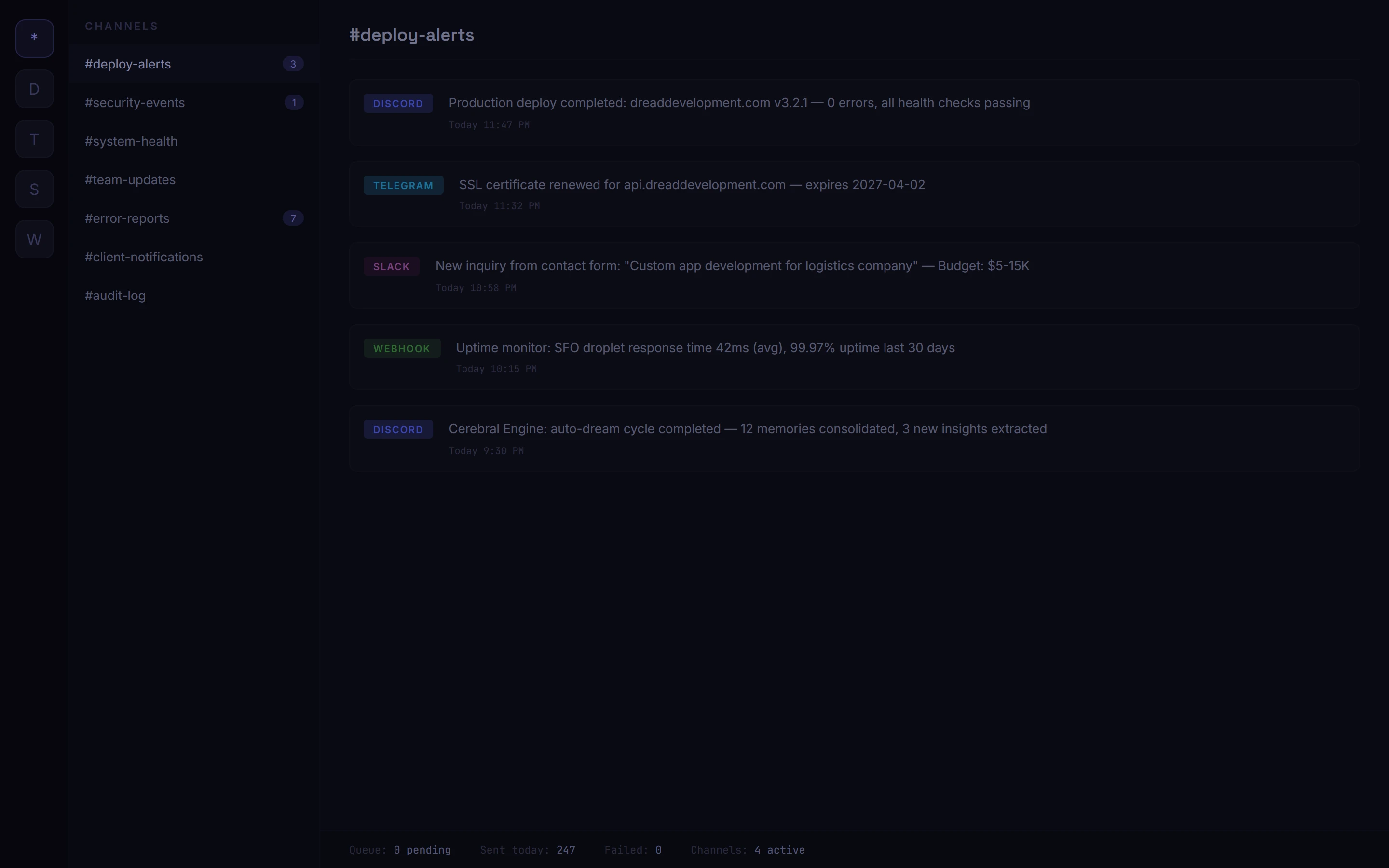 Kairos Messaging app